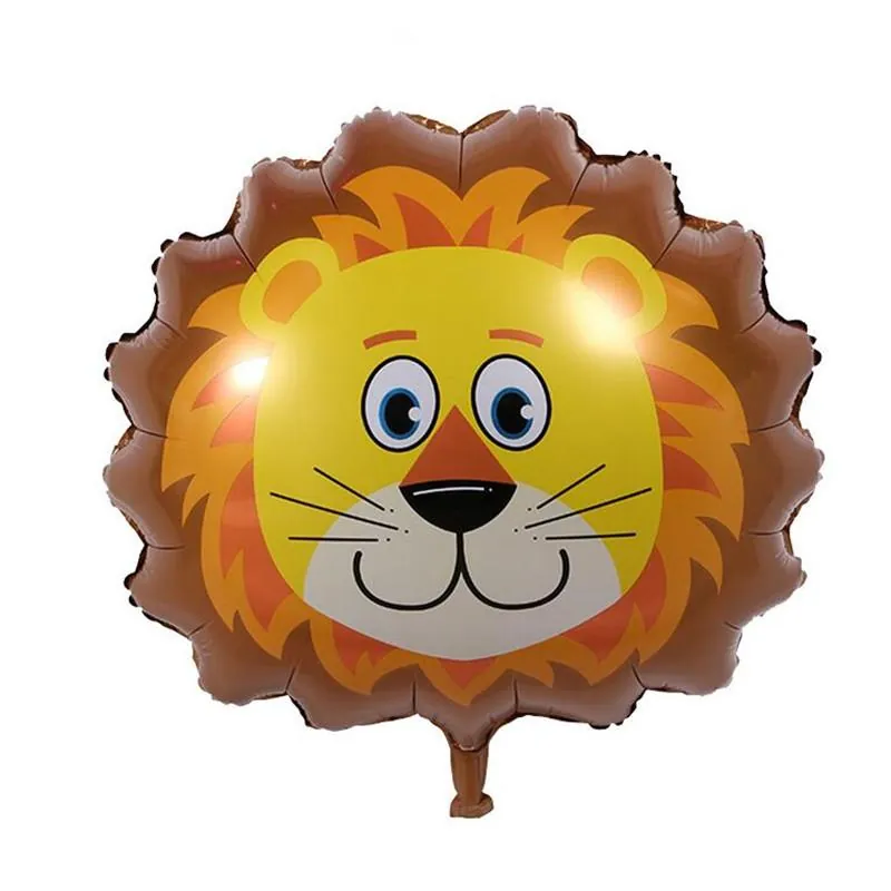 Aslan kafa folyo balon 48 × 54