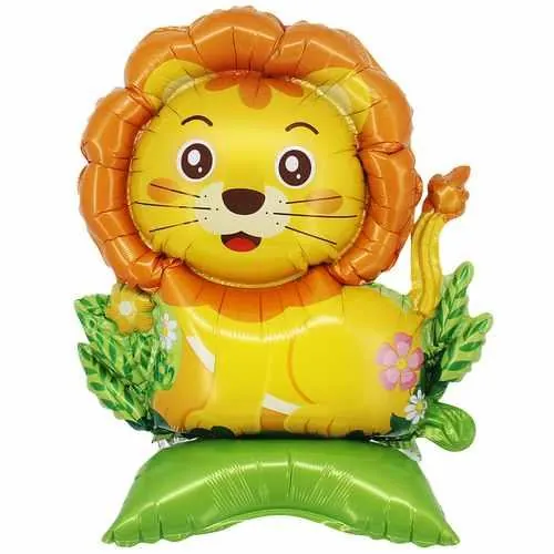 Ayaklı aslan folyo balon 41 × 58