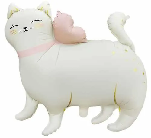 Ayaklı kedi folyo balon 68 × 62,5
