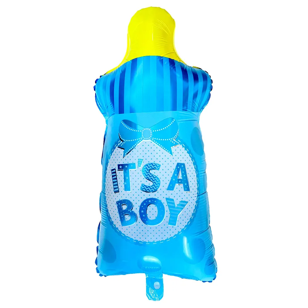 Mavi renk biberon folyo balon 37 × 72