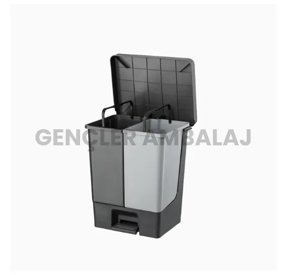 Duo 20lt çöp kovası