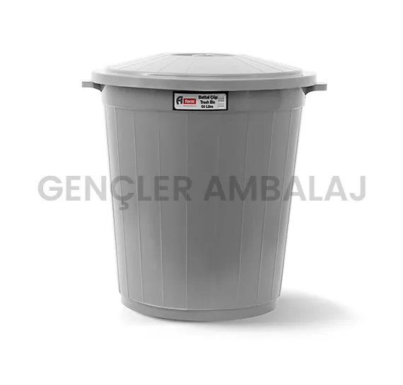 Gri çöp kovası 50 lt