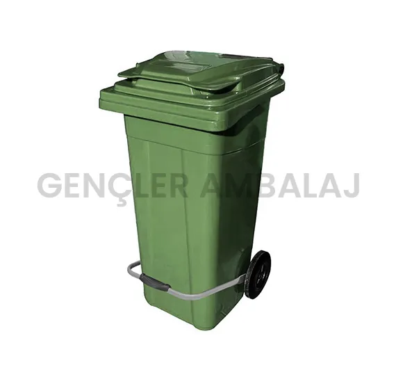 Konteynır çöp 120lt yeşil