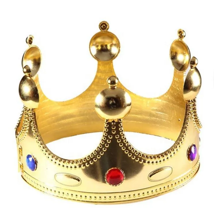 Gold renk kral taç