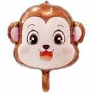 Maymun kafa folyo balon 58,5 × 61