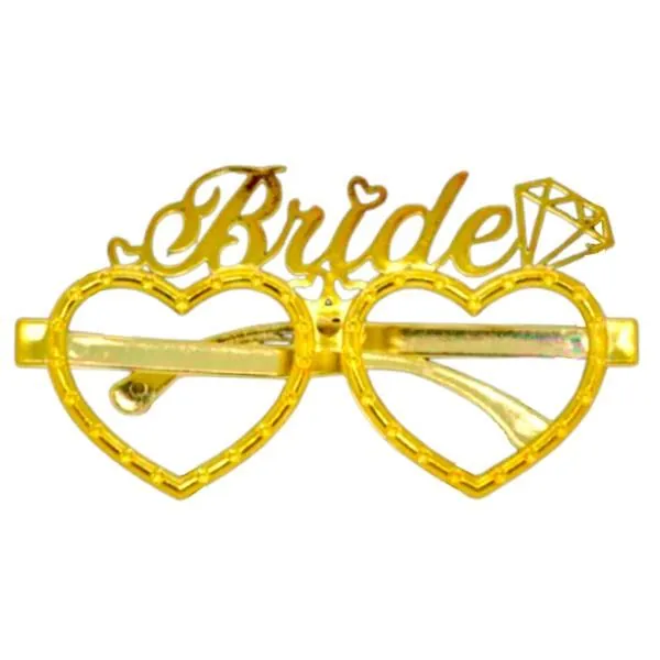 Gold renk mika gözlük bride