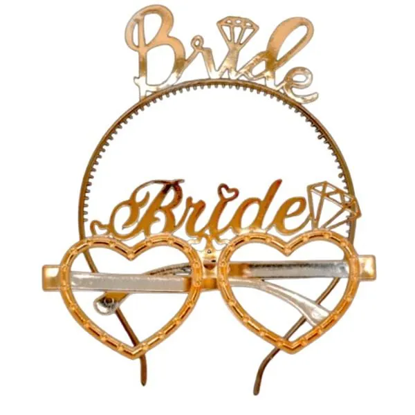 Mika taç gözlük bride rosegold