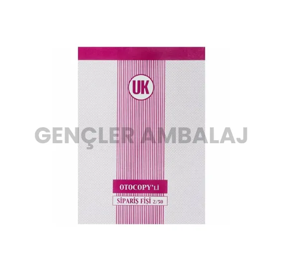 Otokoili sipariş fişi 1/50