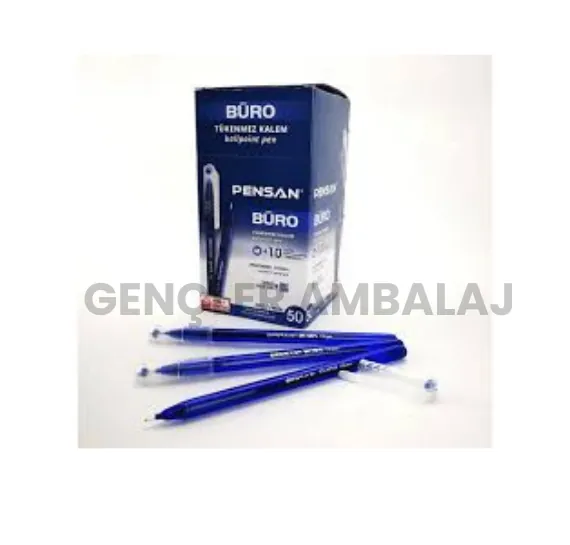 Pensan 2270 büro tükenmez kalem 1mm mavi 50 li
