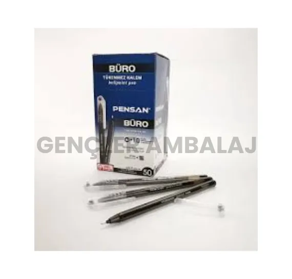 Pensan 2270 büro tükenmez kalem 1mm siyah 50 li