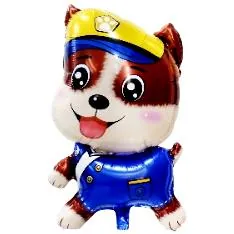 Polis köpek folyo balon 45 × 74